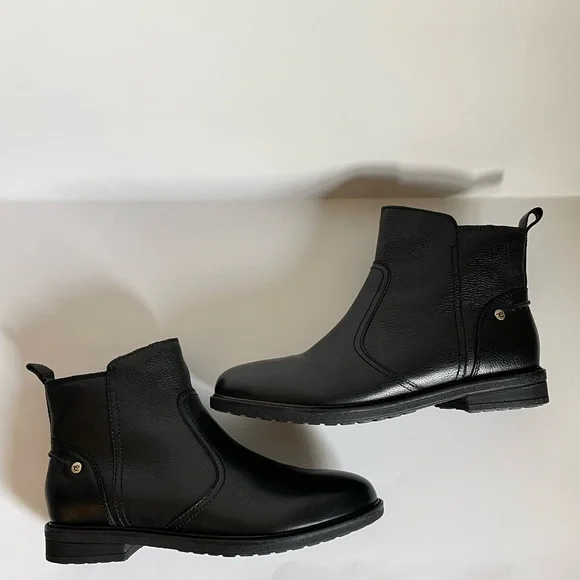 Easy Spirit Juna Casual Booties Leather Black, Size 10 - Picture 4 of 14